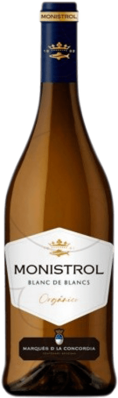7,95 € Kostenloser Versand | Weißwein Marqués de Monistrol Blanc de Blancs Jung D.O. Catalunya