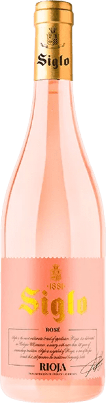 Free Shipping | Rosé wine Manzanos Siglo Rosé Young D.O.Ca. Rioja The Rioja Spain 75 cl