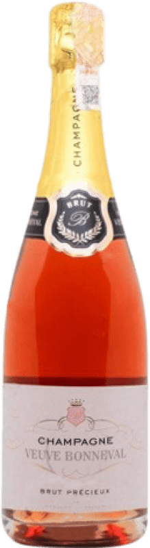 39,95 € | Rosé Sekt Veuve Bonnebal Précieux Rose Brut Große Reserve A.O.C. Champagne Champagner Frankreich 75 cl