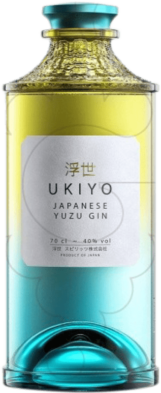 Бесплатная доставка | Джин Ukiyo Japanese Yuzu Gin Япония 70 cl