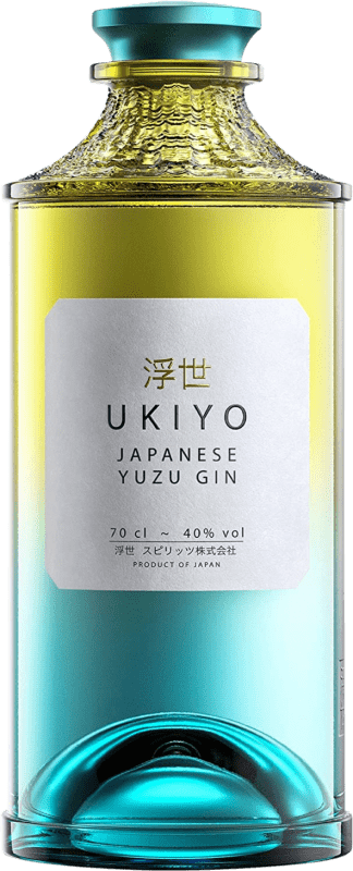 Бесплатная доставка | Джин Ukiyo Japanese Yuzu Gin Япония 70 cl