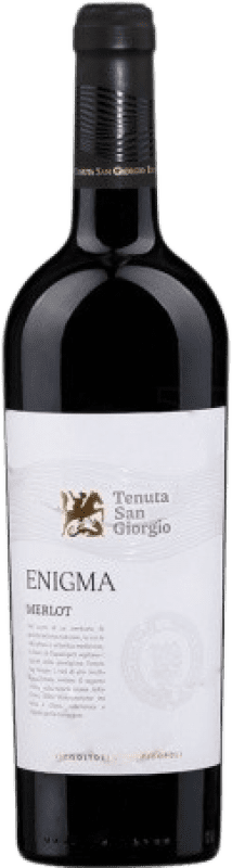 Бесплатная доставка | Красное вино Tenuta San Giorgio Enigma старения I.G.T. Veneto Венето Италия Merlot 75 cl