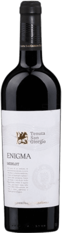 Free Shipping | Red wine Tenuta San Giorgio Enigma Aged I.G.T. Veneto Veneto Italy Merlot 75 cl