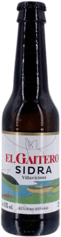 0,95 € Envio grátis | Sidra El Gaitero Garrafinha 25 cl