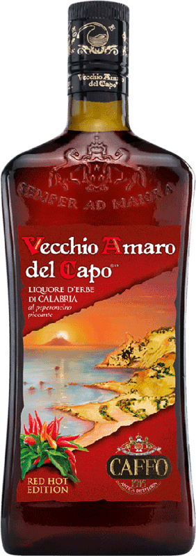 23,95 € | Apéritif Bitter Fratelli Caffo Amaro del Capo Red Hot Édition Limitée Vecchio — Vieux Italie 70 cl