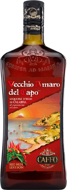 送料無料 | リキュール Fratelli Caffo Vecchio Amaro del Capo Red Hot Edition イタリア 70 cl