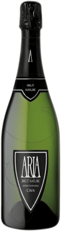 8,95 € 送料無料 | 白スパークリングワイン Segura Viudas Aria ブルットの自然 予約 D.O. Cava ボトル Medium 50 cl