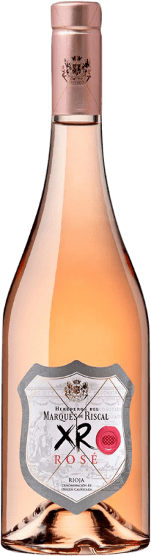 Free Shipping | Rosé wine Marqués de Riscal XR Rosado Young D.O.Ca. Rioja The Rioja Spain Grenache Tintorera, Macabeo 75 cl