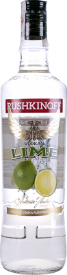 Wodka Antonio Nadal Rushkinoff Lime Kleine Flasche 20 cl
