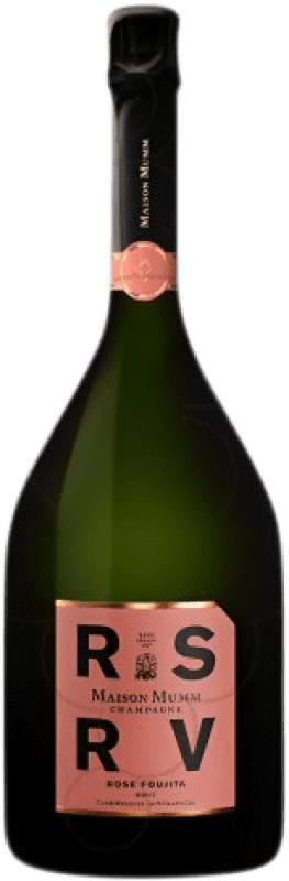 103,95 € | Rosé Sparkling Wine G.H. Mumm RSRV Rose Foujita Brut Grand Reserve A.O.C. Champagne Champagne France 75 cl