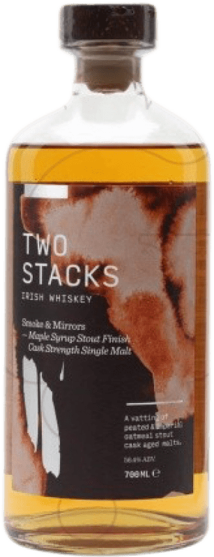 Free Shipping | Single Malt Whisky Two Stacks Smoke Mirrors Ireland 70 cl