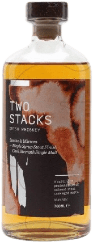 Free Shipping | Whisky Single Malt Two Stacks Smoke Mirrors Ireland 70 cl