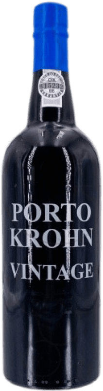 Free Shipping | Fortified wine Krohn Vintage I.G. Porto Porto Portugal 75 cl