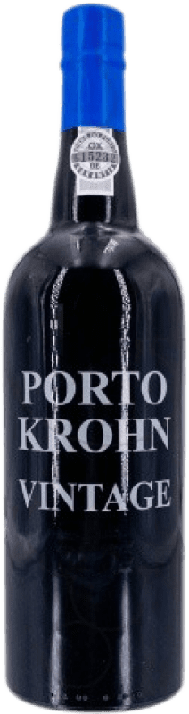 Kostenloser Versand | Likörwein Krohn Vintage I.G. Porto Porto Portugal 75 cl