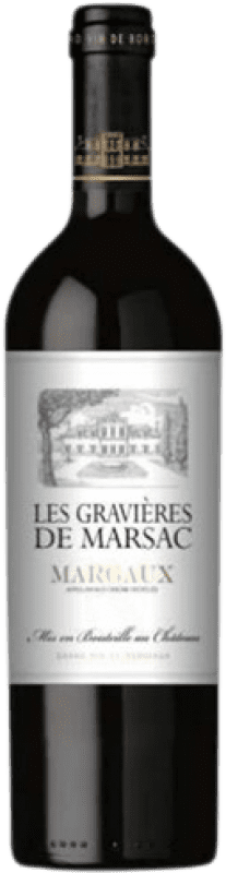 32,95 € Бесплатная доставка | Красное вино Les Gravières de Marsac A.O.C. Margaux
