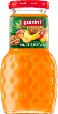 34,95 € | Caja de 24 unidades Zumo Granini Cóctel de Frutas 100% Exprimido con Pulpa España Botellín 20 cl