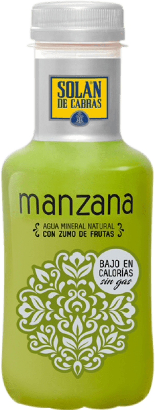 17,95 € Free Shipping | 24 units box Soft Drinks Solán de Cabras Bisolan Manzana PET One-Third Bottle 33 cl
