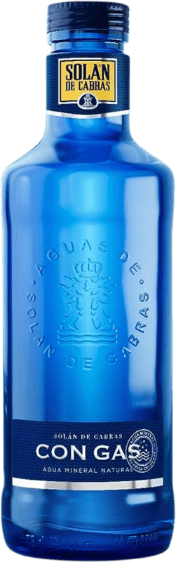 42,95 € Spedizione Gratuita | Scatola da 12 unità Acqua Solán de Cabras Frizzante Vetro