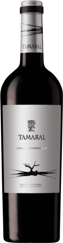 16,95 € Бесплатная доставка | Красное вино Tamaral Дуб D.O. Ribera del Duero