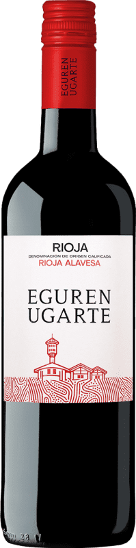 Free Shipping | Red wine Eguren Ugarte Oak D.O.Ca. Rioja Basque Country Spain 75 cl