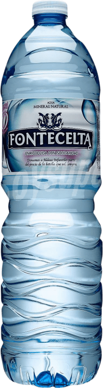 11,95 € Envío gratis | Caja de 12 unidades Agua Fontecelta PET Botella Especial 1,5 L