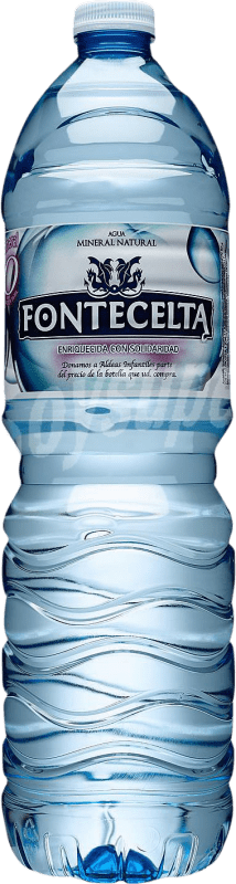8,95 € | Caja de 12 unidades Agua Fontecelta PET Galicia España Botella Especial 1,5 L