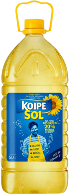 Pflanzenöl Koipe Sol Alto Oleico — Hoher Ölsäuregehalt Kanister 5 L Girasol — Sonnenblume