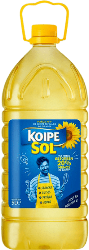 17,95 € | Pflanzenöl Koipe Sol Alto Oleico — Hoher Ölsäuregehalt Andalusien Spanien Kanister 5 L Girasol — Sonnenblume