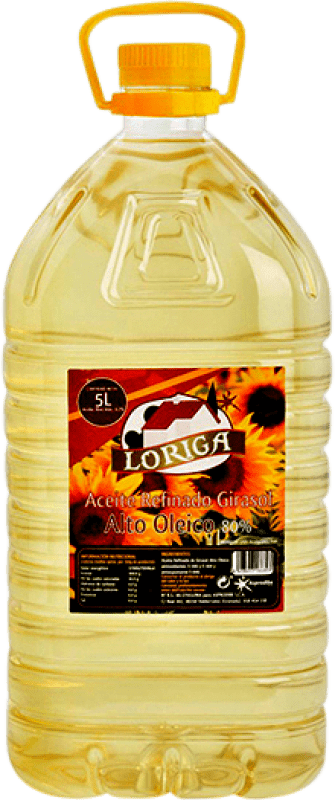 Free Shipping | Cooking Oil Azahar Girasol Alto Oleico 80% Spain Carafe 10 L