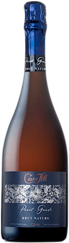 10,95 € 送料無料 | 白スパークリングワイン Hill Panot Gaudí ブルットの自然 D.O. Cava