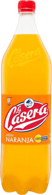 Getränke und Mixer 6 Einheiten Box La Casera Naranja Spezielle Flasche 2 L