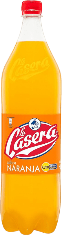 24,95 € Free Shipping | 6 units box Soft Drinks & Mixers La Casera Naranja Special Bottle 2 L
