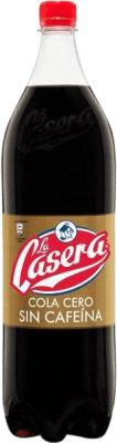 Getränke und Mixer 6 Einheiten Box La Casera Cola sin Cafeína Spezielle Flasche 2 L