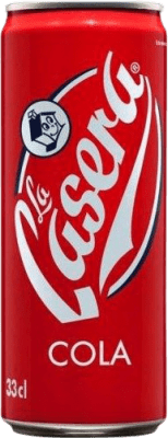 Soft Drinks & Mixers 24 units box La Casera Cola Can 33 cl