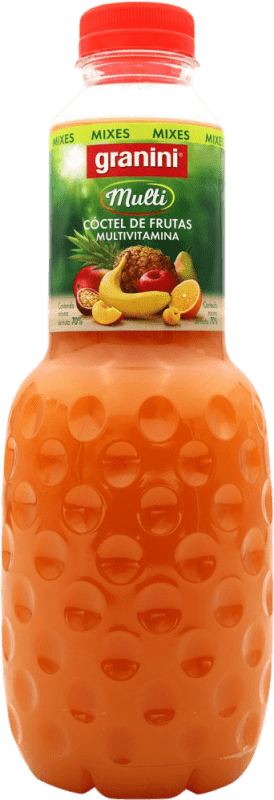 Kostenloser Versand | 10 Einheiten Box Softdrinks Granini Multi Vitaminas Spanien 1 L
