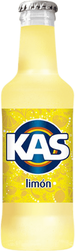 61,95 € Kostenloser Versand | 24 Einheiten Box Softdrinks Kas Kleine Flasche 20 cl Limón — Zitrone