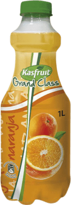 饮料和搅拌机 盒装6个 Kas Kasfruit Plus Naranja PET 1 L