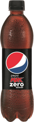 17,95 € | 12 Einheiten Box Softdrinks Pepsi Max Zero PET Spanien Medium Flasche 50 cl