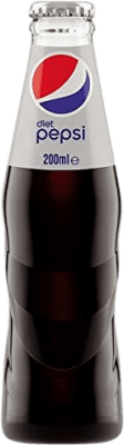 29,95 € Kostenloser Versand | 24 Einheiten Box Softdrinks Pepsi Light Kleine Flasche 20 cl