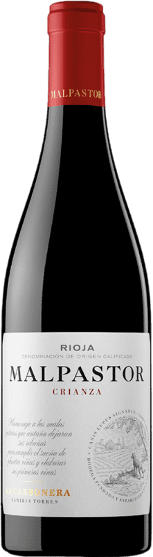10,95 € Free Shipping | Red Wine Torres Malpastor La Carbonera Aged D.O.Ca. Rioja