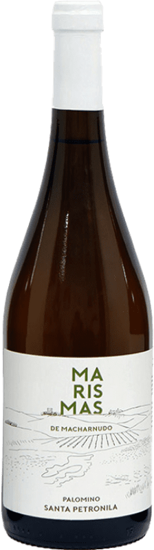 免费送货 | 白酒 Santa Petronila Marismas I.G.P. Vino de la Tierra de Cádiz 安达卢西亚 西班牙 Palomino Fino 75 cl