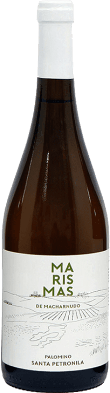 Kostenloser Versand | Weißwein Santa Petronila Marismas I.G.P. Vino de la Tierra de Cádiz Andalusien Spanien Palomino Fino 75 cl