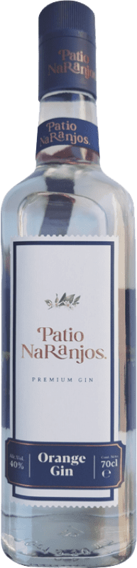 Бесплатная доставка | Джин Patio Naranjos. Orange Premium Gin Объединенное Королевство 70 cl