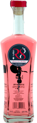 Gin R8 Premium Gin. Fresa