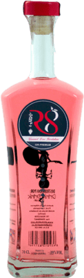 Ginebra R8 Premium Gin. Fresa 70 cl