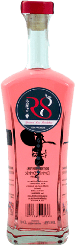 Kostenloser Versand | Gin R8 Premium Gin. Fresa Spanien 70 cl