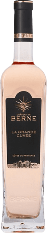 免费送货 | 桃红葡萄酒 Château de Berne Grande Cuvée A.O.C. Côtes de Provence 普罗旺斯 法国 Syrah — 西拉, Cinsault — 珍梭 75 cl