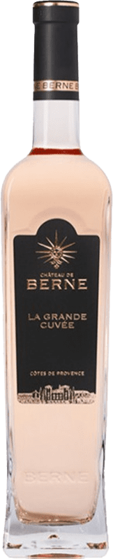 Envío gratis | Vino rosado Château de Berne La Grande Cuvée A.O.C. Côtes de Provence Provence Francia Syrah, Cinsault 75 cl