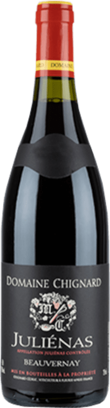 32,95 € Envío gratis | Vino tinto Domaine Chignard Beauvernay A.O.C. Juliénas