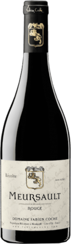 Free Shipping | Red wine Domaine Fabien Coche Rouge A.O.C. Meursault Burgundy France Pinot Black 75 cl